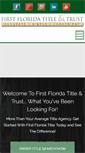 Mobile Screenshot of firstfltitle.com